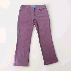 J Crew Womens 31S Corduroy Pants Bootcut Pink Coral Grunge Preppy